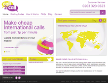 Tablet Screenshot of call2call.co.uk